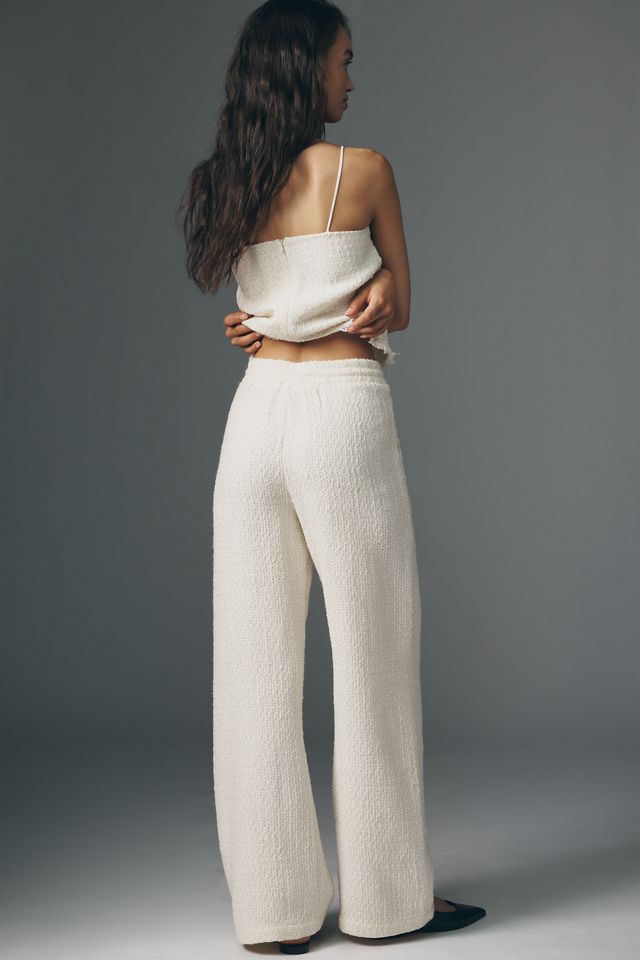 Bishop + Young Tweed Pull-On Pants | Anthropologie