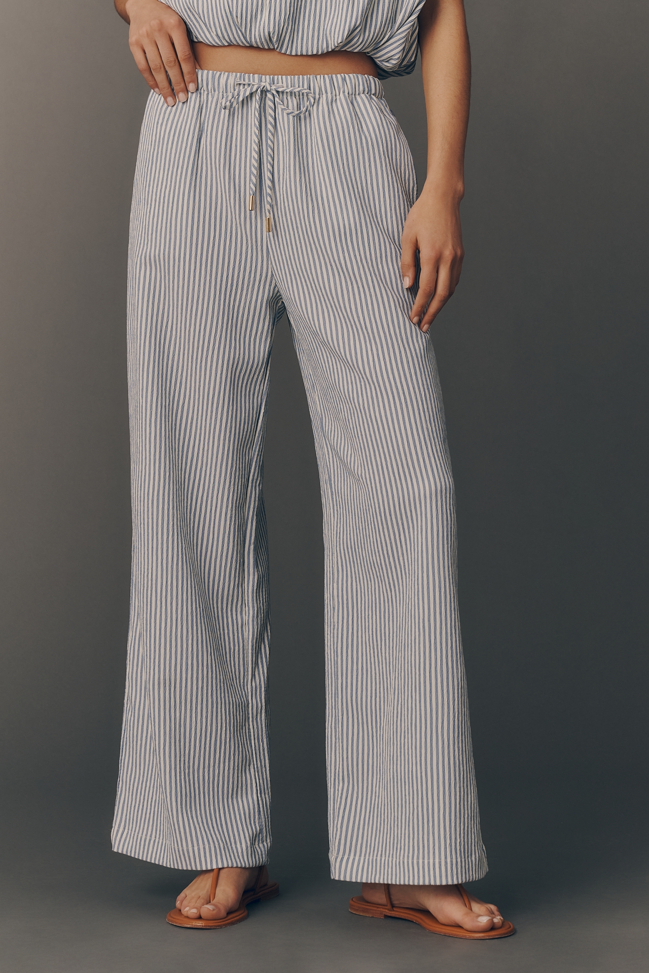 Bishop + Young Seersucker Stripe Pants