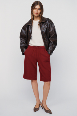 Byford Mid-Rise Culotte Track Pants by Anthropologie