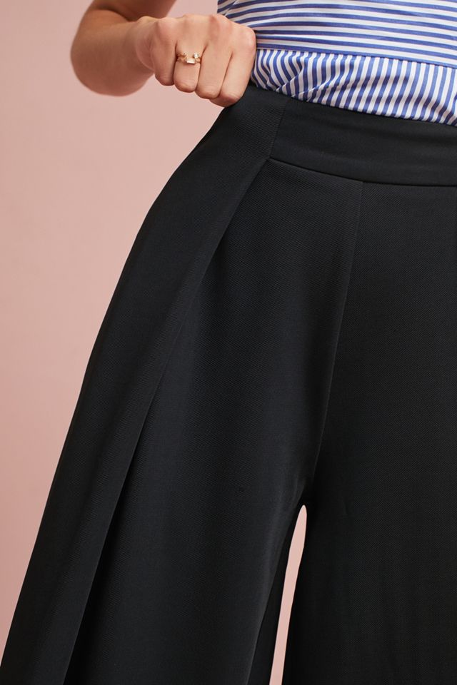 Pleated Wide-Legs #1