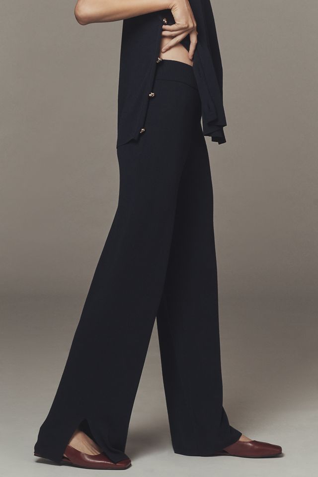 Maeve Pull-On Sweater Pants #3