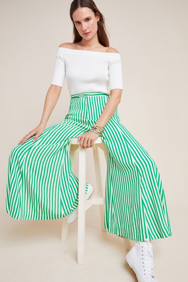 Anthropologie hot sale striped pants