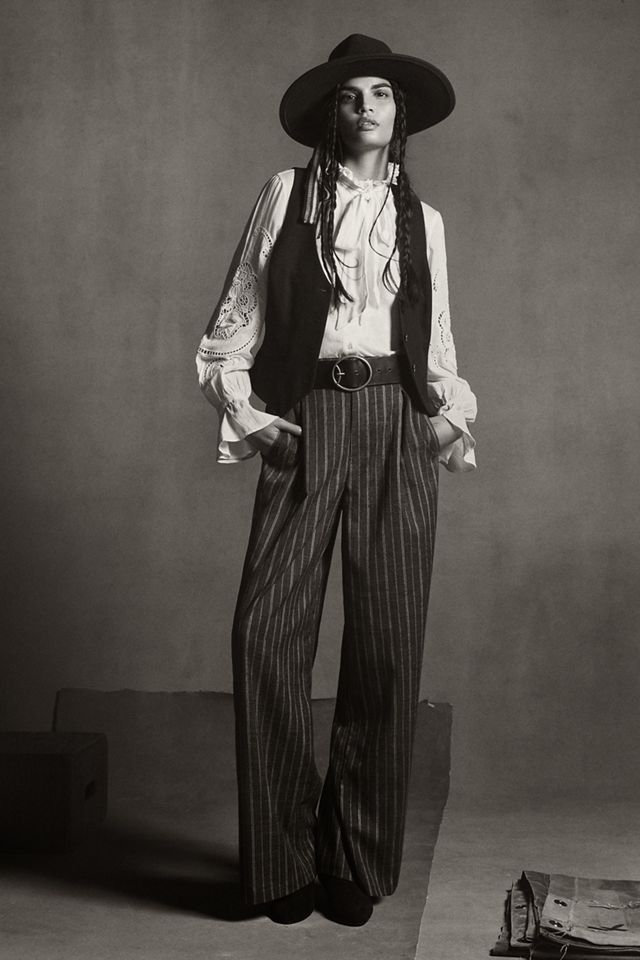 Pinstriped Trousers #1