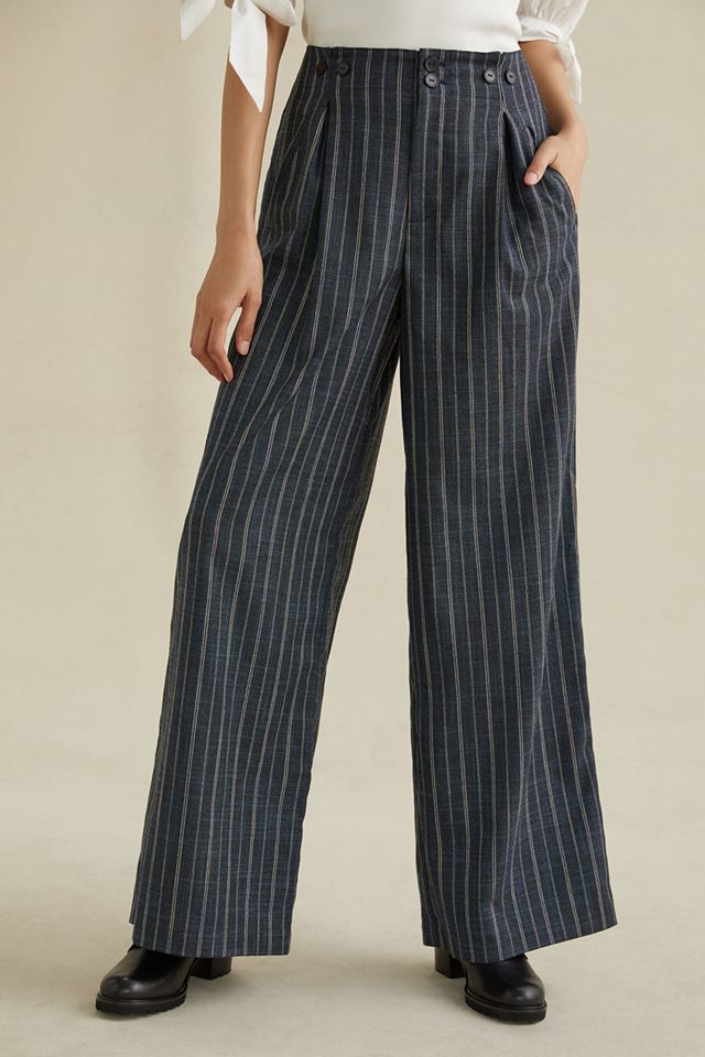 Pinstriped Trousers #4