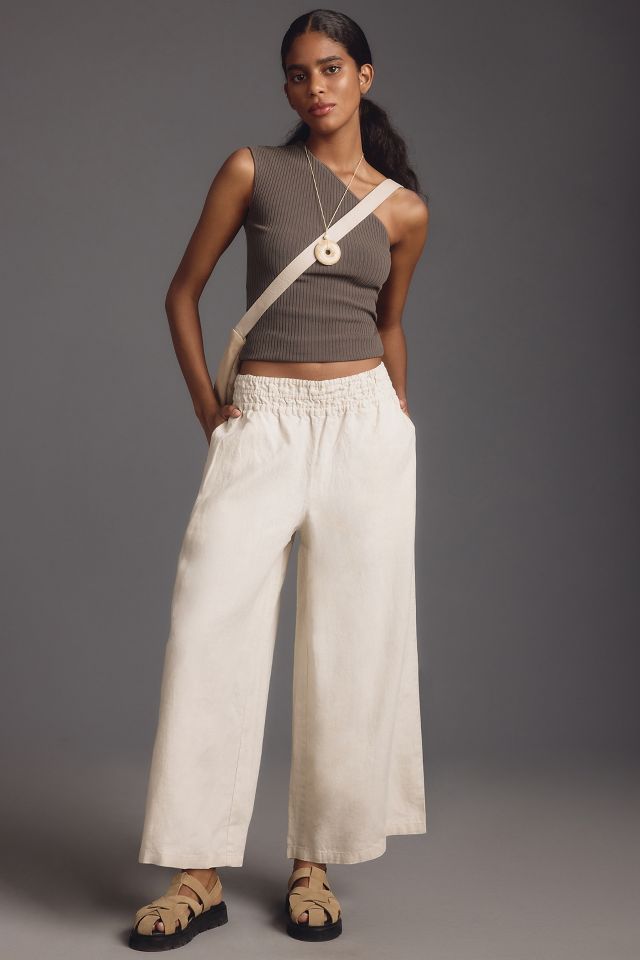 PULL ON LINEN PANT