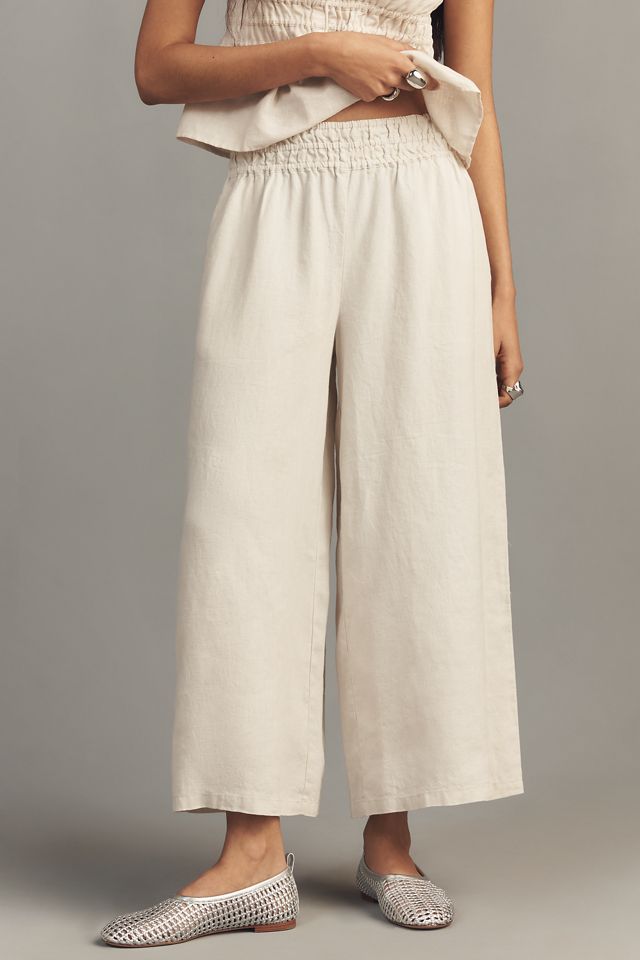 Somerset Linen Pull-On Pants #1