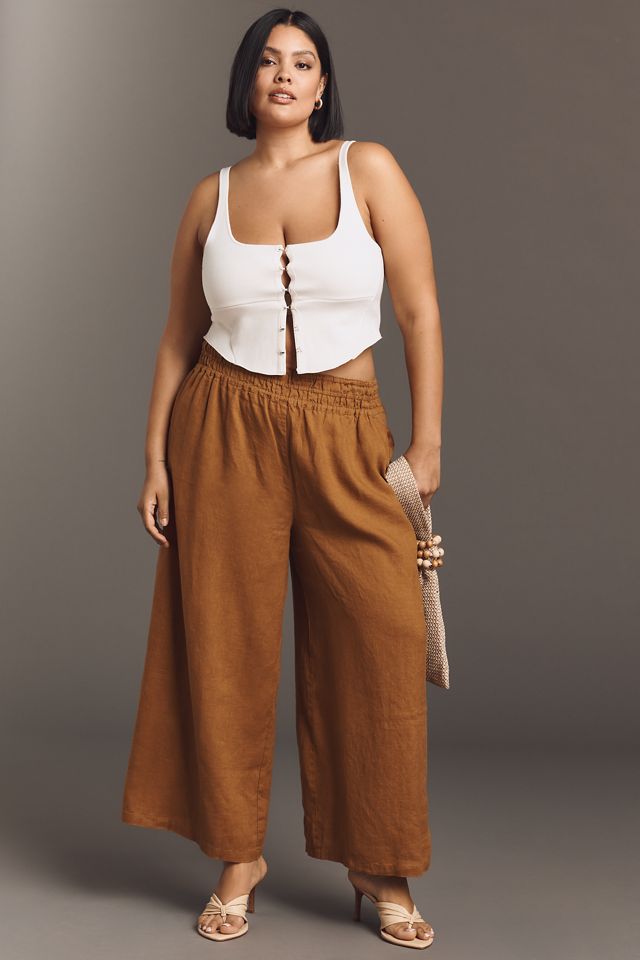 Pilcro High-Rise Balloon Pull-On Jeans