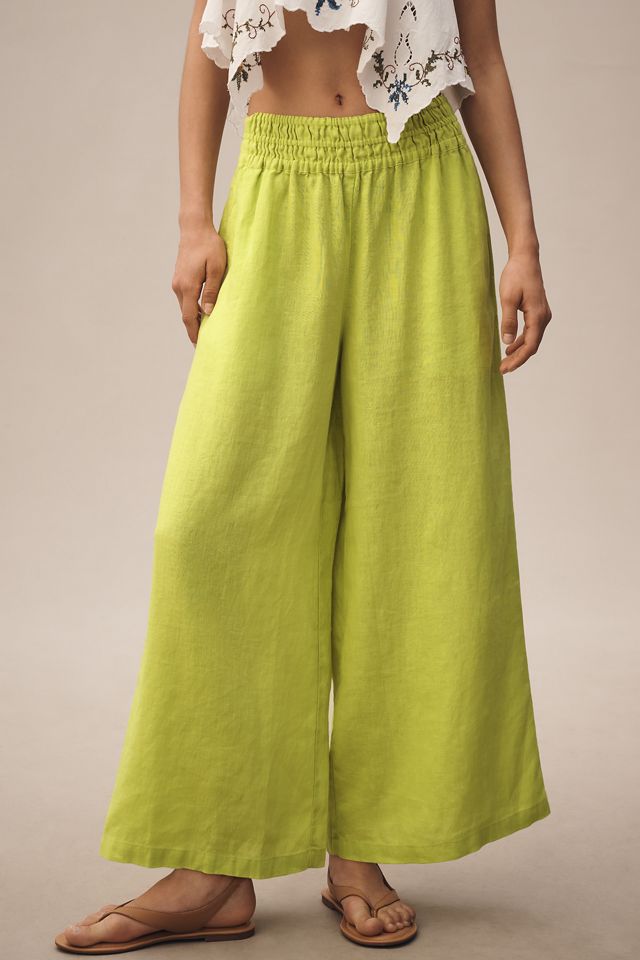 Le Pantalon Somerset à Enfiler: Édition Lin #1