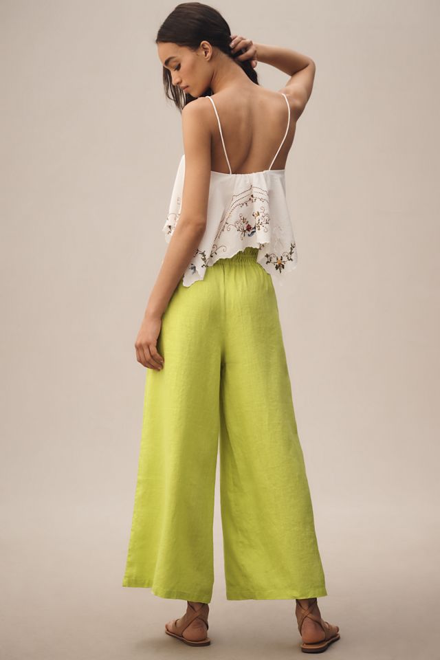 Le Pantalon Somerset à Enfiler: Édition Lin #2