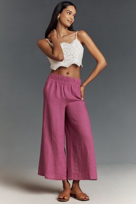 Somerset 100% Linen Pull-On Pants