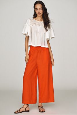 Somerset 100% Linen Pull-On Pants