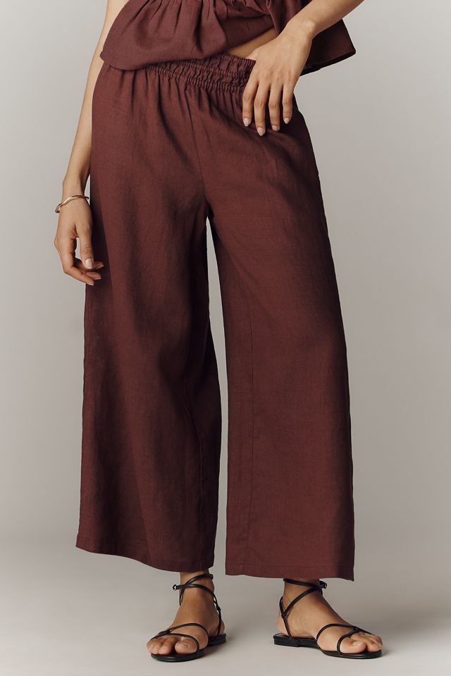 Le Pantalon Somerset à Enfiler: Édition Lin #1