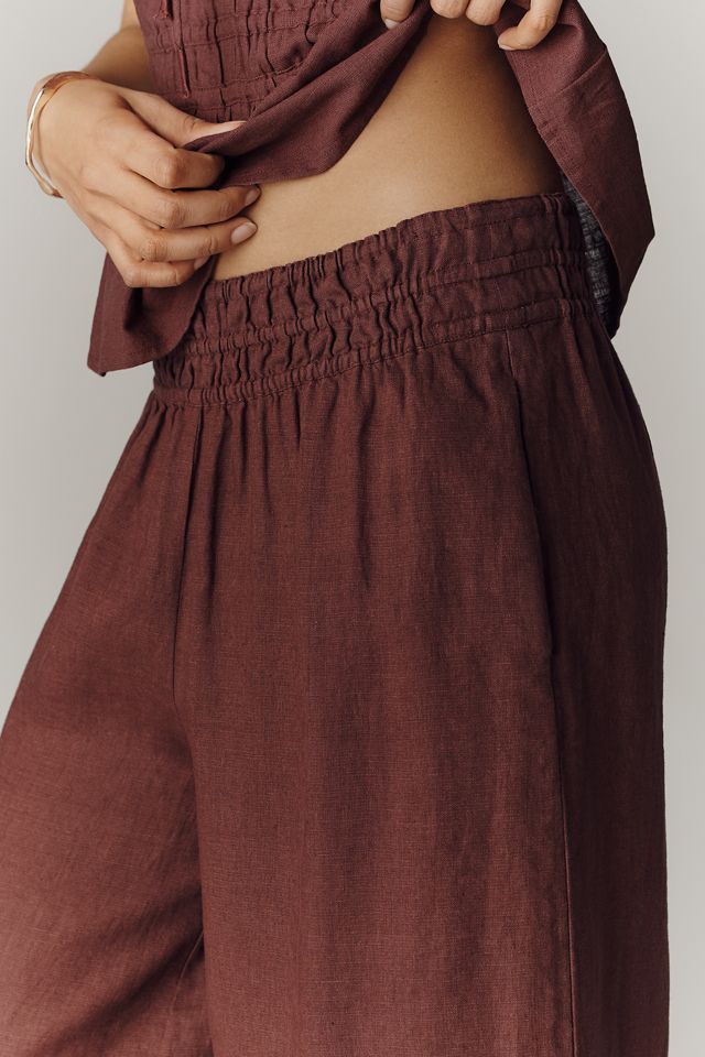 Le Pantalon Somerset à Enfiler: Édition Lin #2