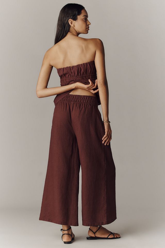 Le Pantalon Somerset à Enfiler: Édition Lin #3