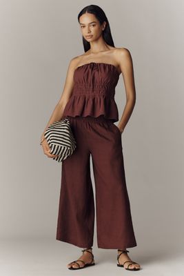 Le Pantalon Somerset à Enfiler: Édition Lin