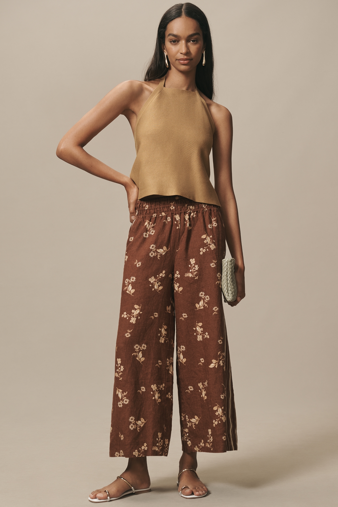 The Somerset Pull-on Pants: Printed Linen Edition