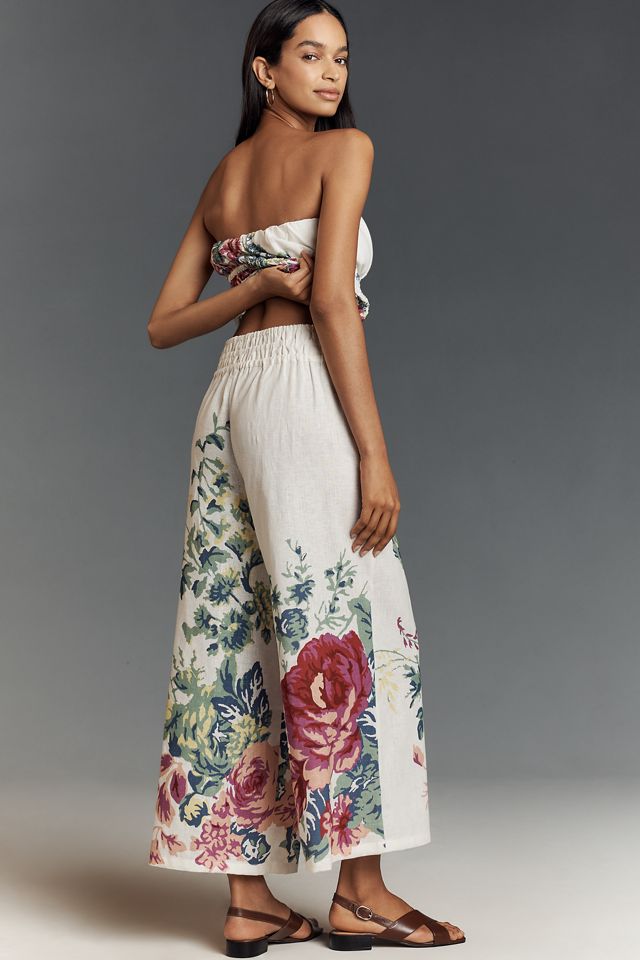 The Somerset Pull-On Pants: Printed Linen Cotton Edition #2