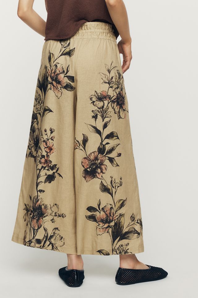 Somerset Pull-On Pants: Printed Linen Cotton Edition #4