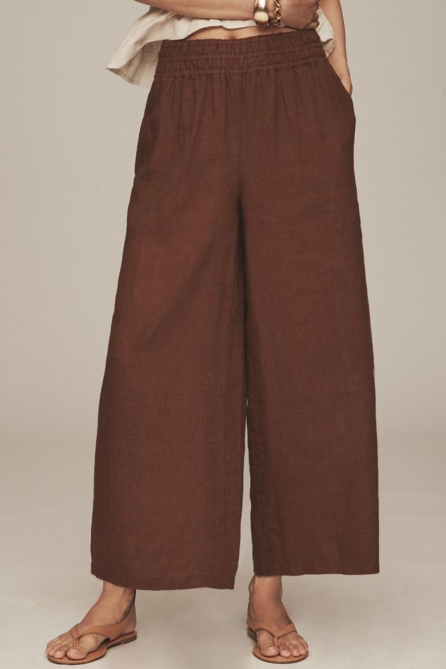 The @heynasreen Somerset Linen Blend Pull-On Pants #1