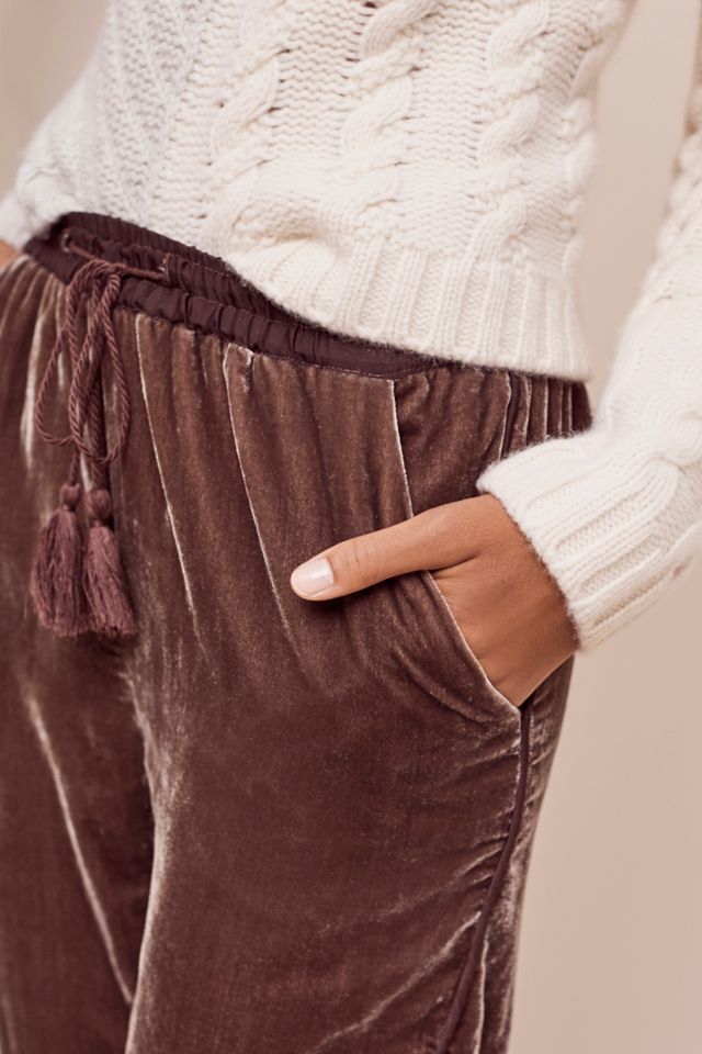 Velvet Joggers #1