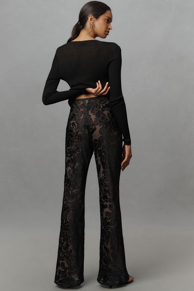 TND Fleur Noir Sheer Lace Pants #2