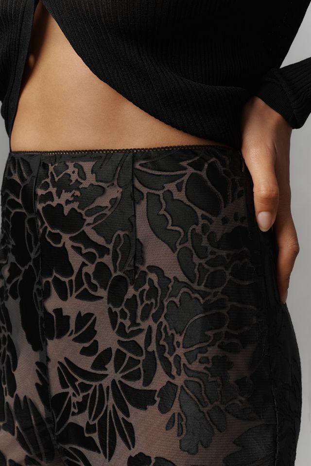 TND Fleur Noir Sheer Lace Pants #3