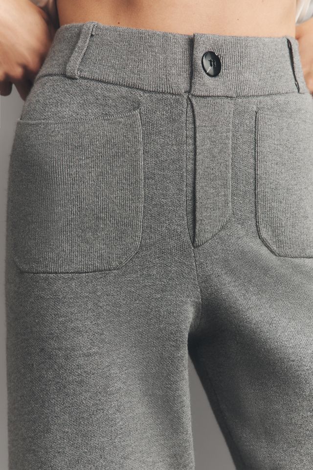 The Colette Sweater Knit Crop Wide-Leg Pants by Maeve #3