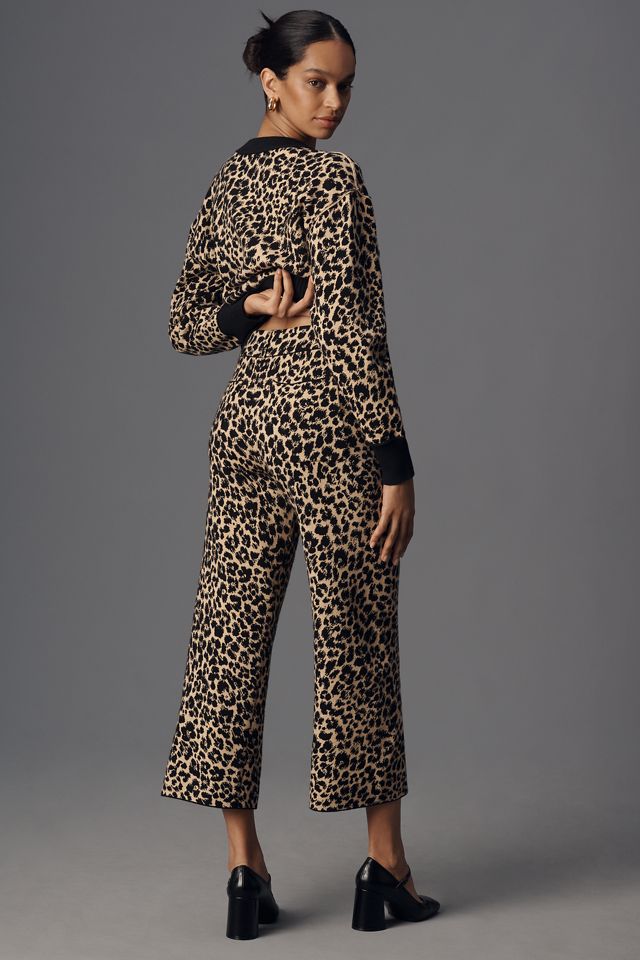 The Colette Cropped Wide-Leg Pants by Maeve: Sweater Edition