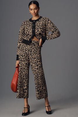 The Colette Sweater Knit Crop Wide-Leg Pants by Maeve
