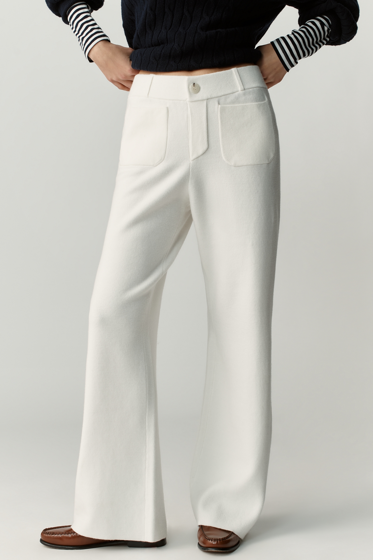 The Colette Full-Length Sweater Pants by Maeve
