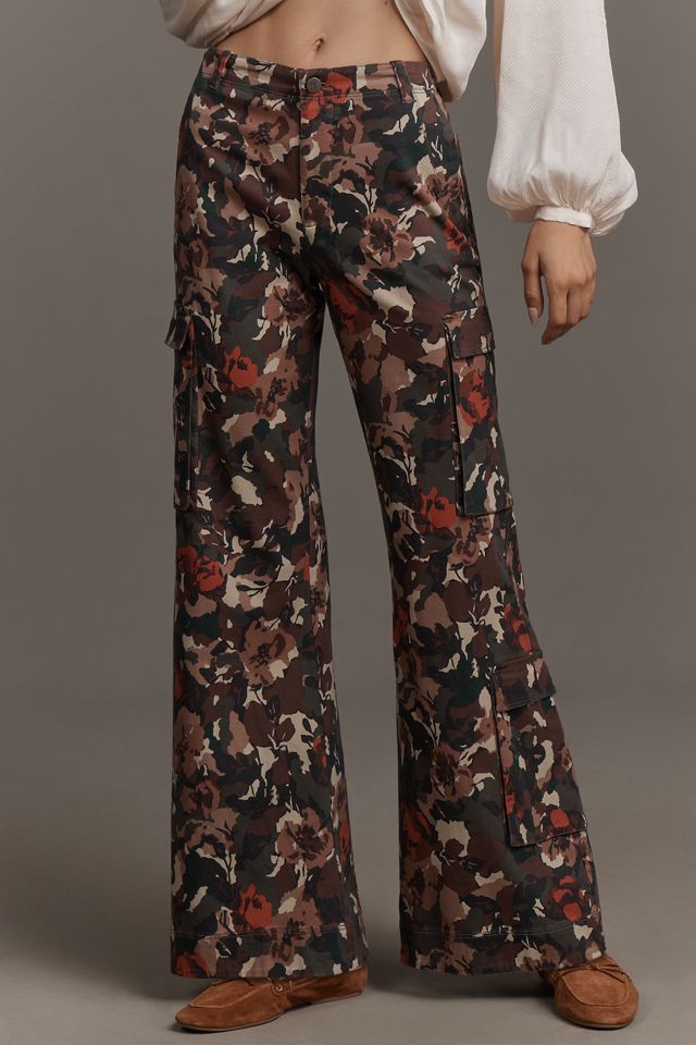 Pilcro Printed Cargo Bootcut Pants #1