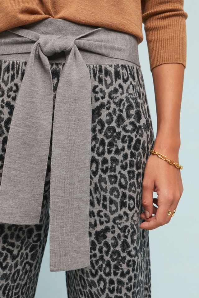 Leopard Sweater Pants #3