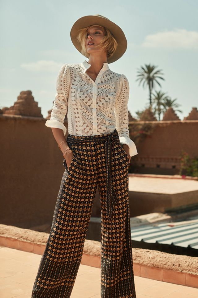 Metzner Wide-Leg Trousers #4
