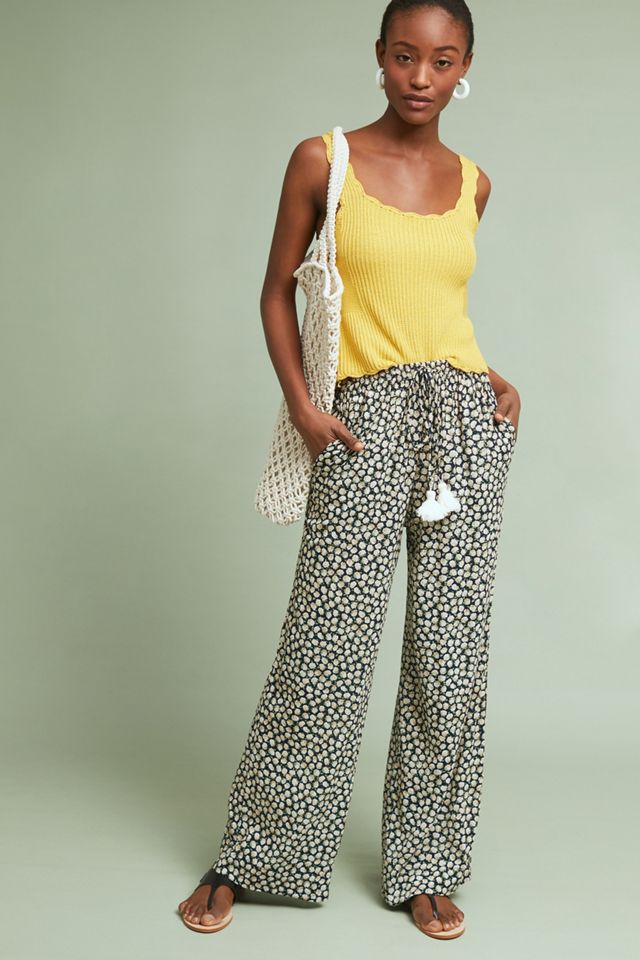 Faithfull Biella High-Waisted Pants | Anthropologie