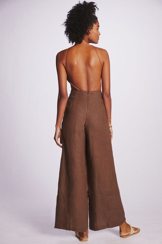 Faithfull Ottavio Linen Pants #3