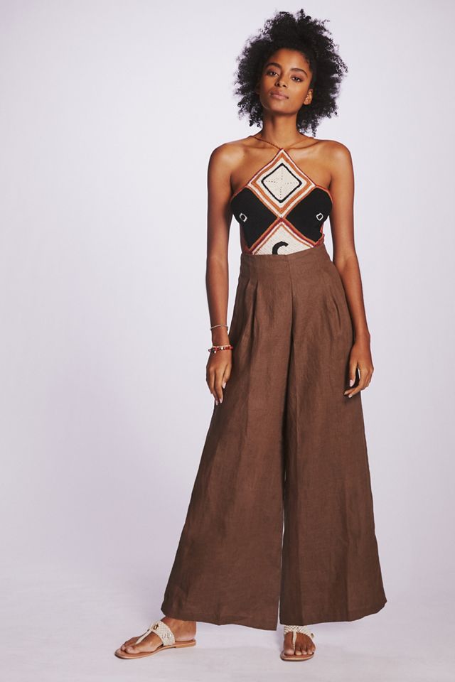 Faithfull Ottavio Linen Pants