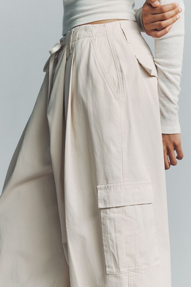 Pantalones Cargo Paracaídas 100% Algodón By Anthropologie #1
