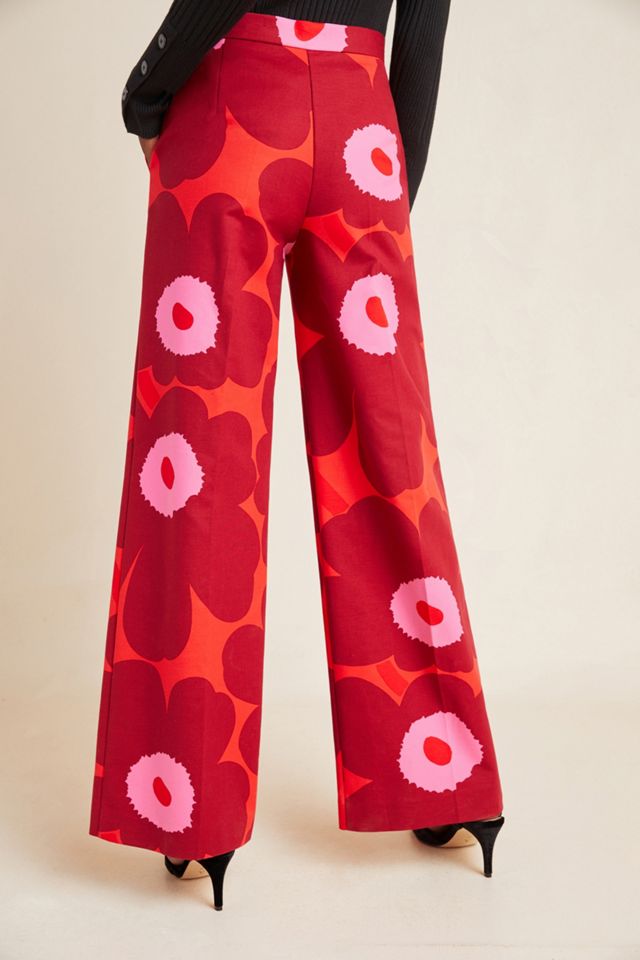 Marimekko Osuva Wide-Leg Trousers | Anthropologie