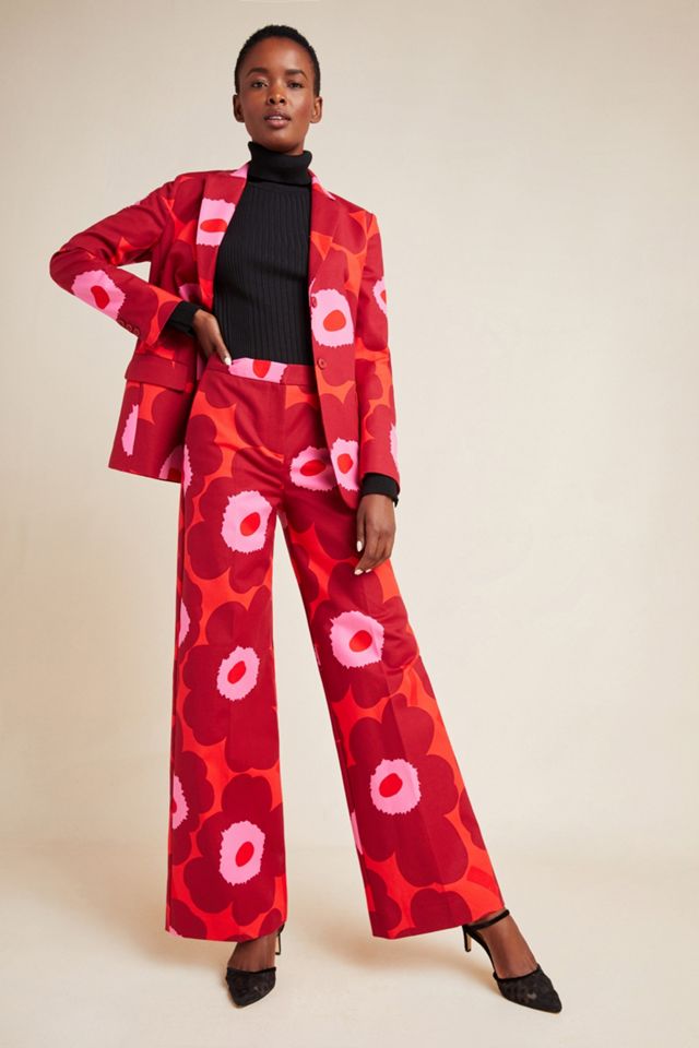 Marimekko Osuva Wide-Leg Trousers | Anthropologie