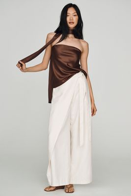 Whiteroom + Cactus Tie Wrap Pants