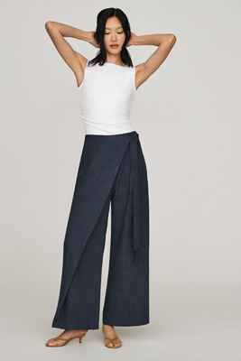 Whiteroom + Cactus Tie Wrap Pants