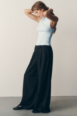 Whiteroom + Cactus Pleated Trousers