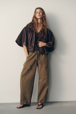 Whiteroom + Cactus Cotton Utility Pants