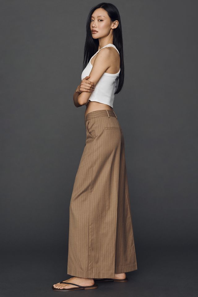 Whiteroom + Cactus Wrap Front Pinstripe Trousers #2