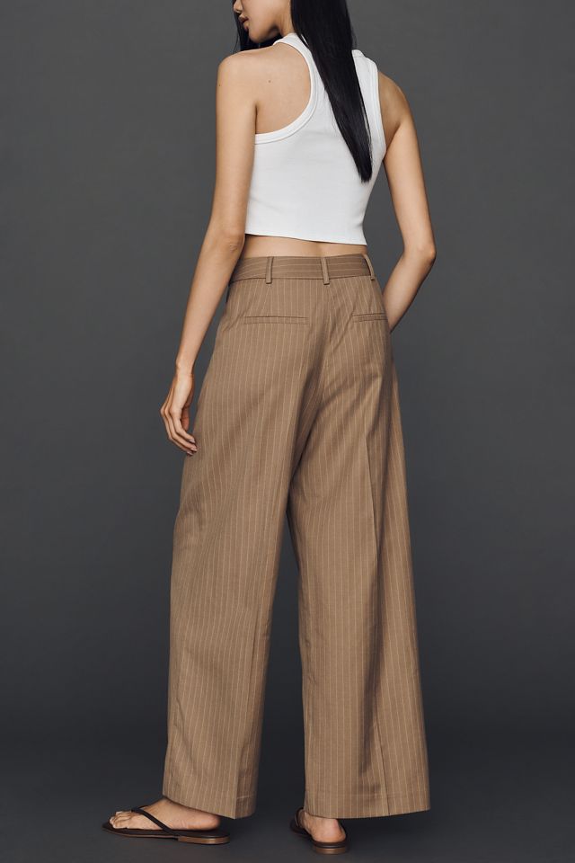 Whiteroom + Cactus Wrap Front Pinstripe Trousers #4