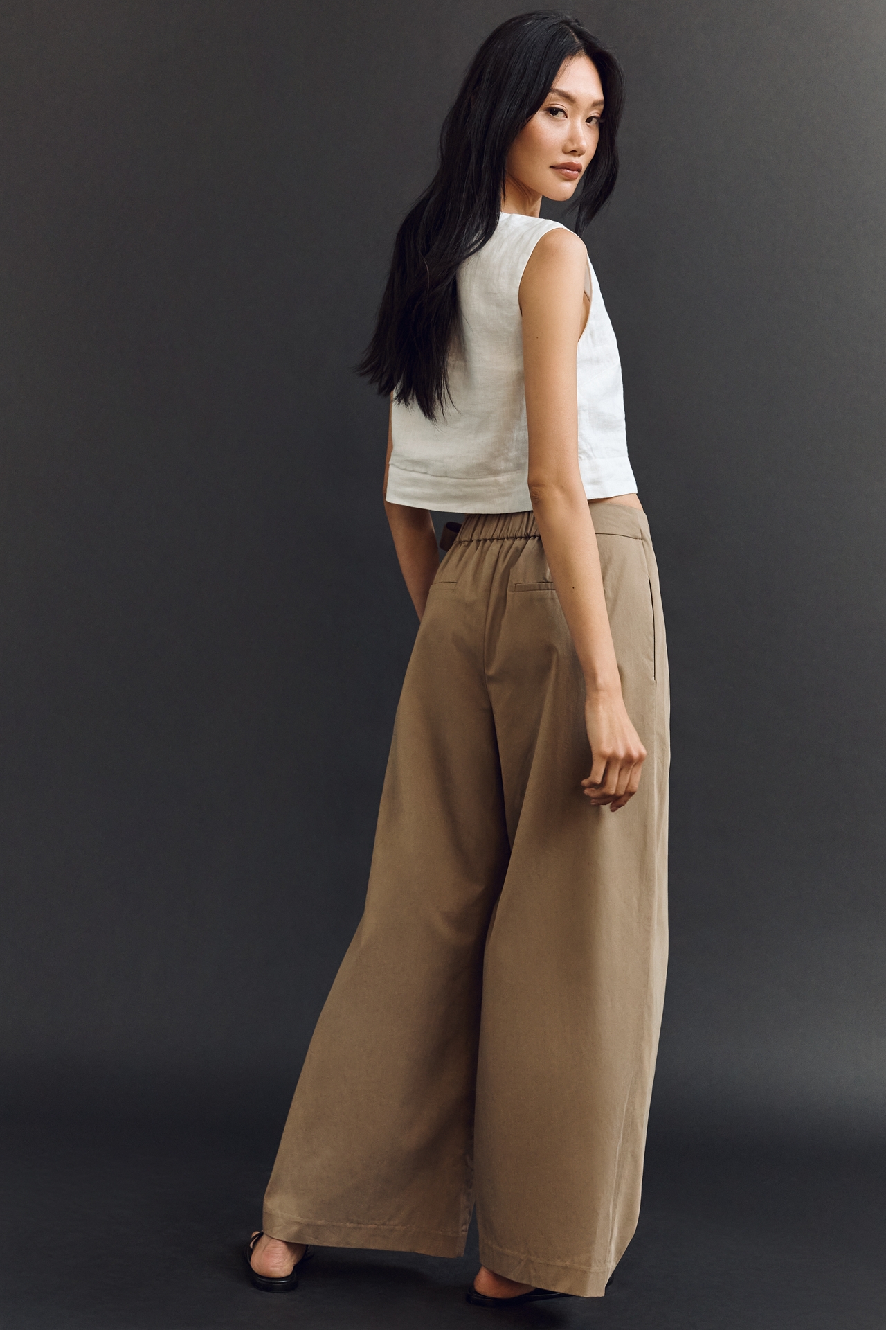 Whiteroom + Cactus Wrap Side-Tie Pants