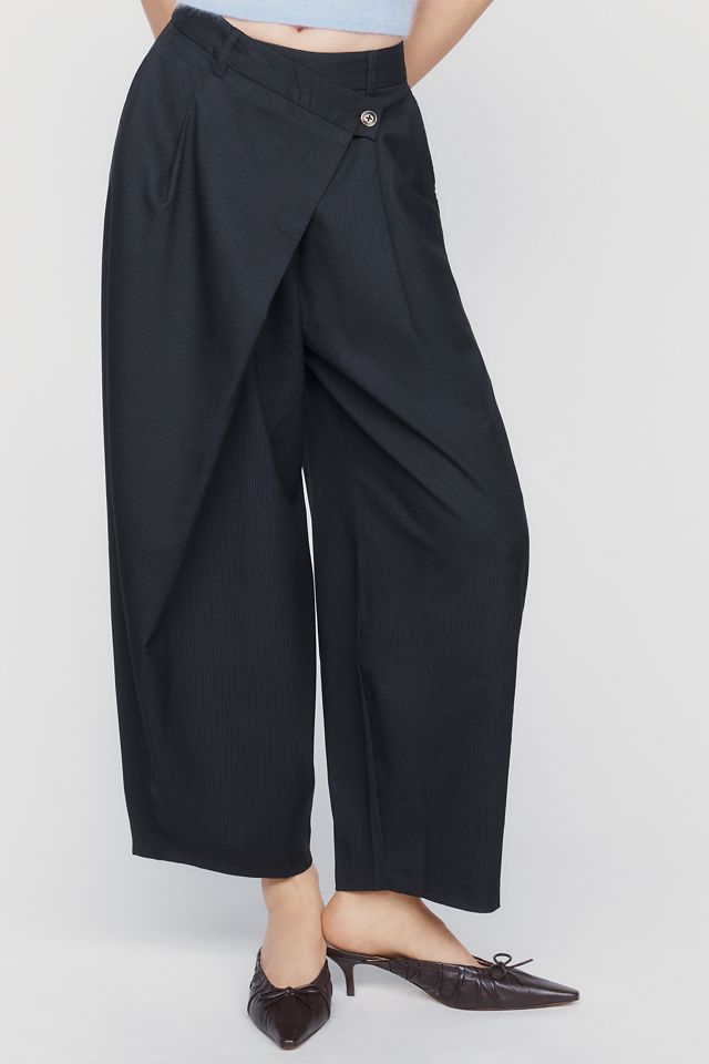 Maeve Wrap Barrel Pants #5