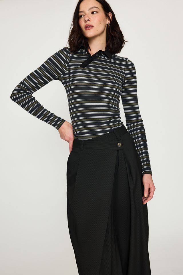 Pantalones de Barril con Frente Cruzado Maeve #1
