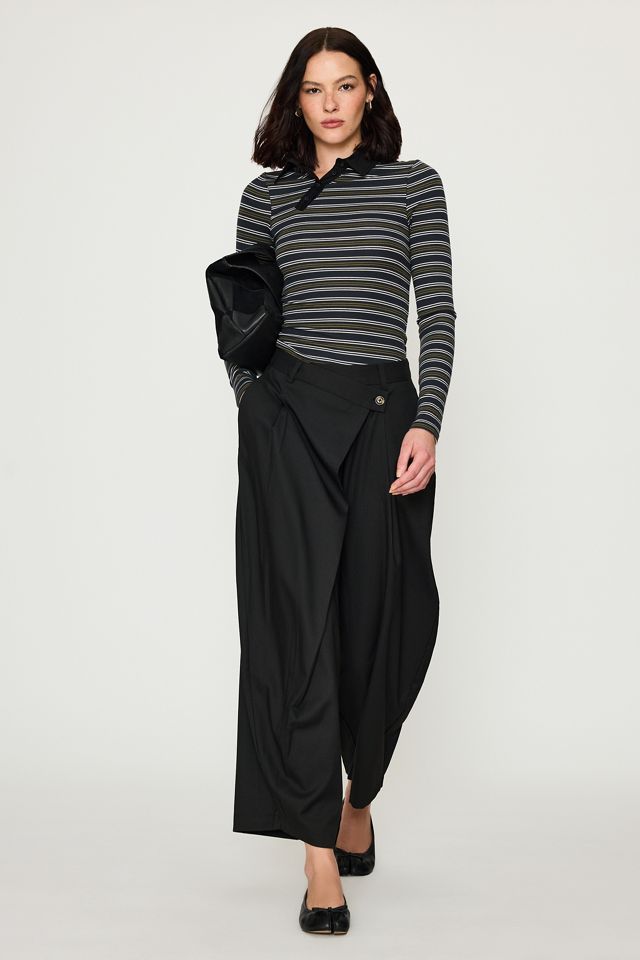 Pantalones de Barril con Frente Cruzado Maeve #2