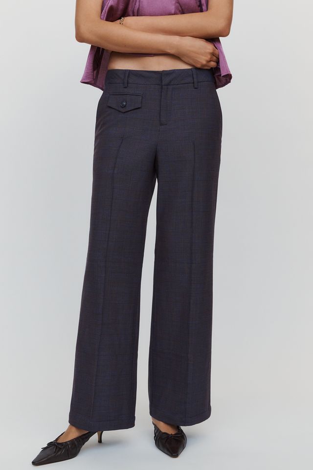 Maeve Schoolboy High Rise Wide Leg Trousers #1